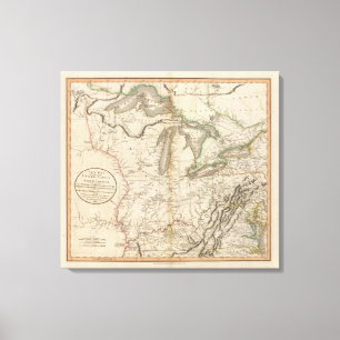 Toile Western Terr, Kentucky, Pennsylvanie, etc.