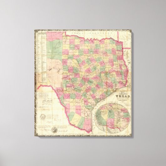 Toile Western Texas (Recto)