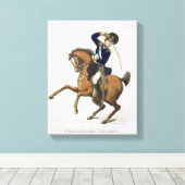 Toile Westminster Cavalry Volunteer, plaque 4 de 'Loyal (Insitu (Plancher de Bois))