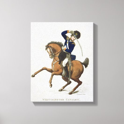 Toile Westminster Cavalry Volunteer, plaque 4 de 'Loyal (Recto)