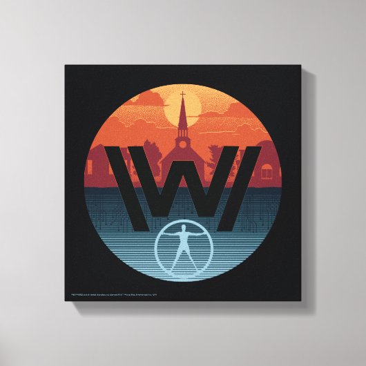 Toile Westworld | Logo de l'église Escalante (Recto)