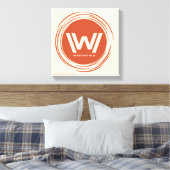 Toile Westworld | Logo Sun stylisé (Insitu(Chambre))