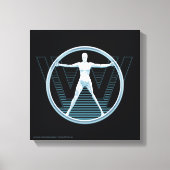 Toile Westworld | Logo Vitruvian Android (Recto)