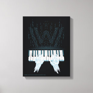 Toile Westworld   Mains Android Sur Piano Joueur
