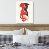 Toile Westworld | Portrait du crayon maeve et hector (Insitu(Chambre))