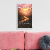 Toile When Life Gets Loud Find Quiet Places Wall Art – M (Insitu(Salon))