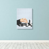 Toile Where the Light Ignites B – Career Journey (Insitu (Plancher de Bois))