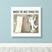 Toile Where The Wild Things Are | Scène 1 (Insitu (Plancher de Bois))