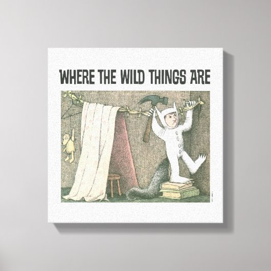 Toile Where The Wild Things Are | Scène 1 (Recto)
