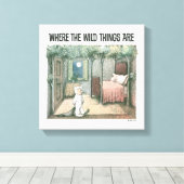 Toile Where The Wild Things Are | Scène 3 (Insitu (Plancher de Bois))