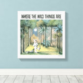 Toile Where The Wild Things Are | Scène 4 (Insitu (Plancher de Bois))