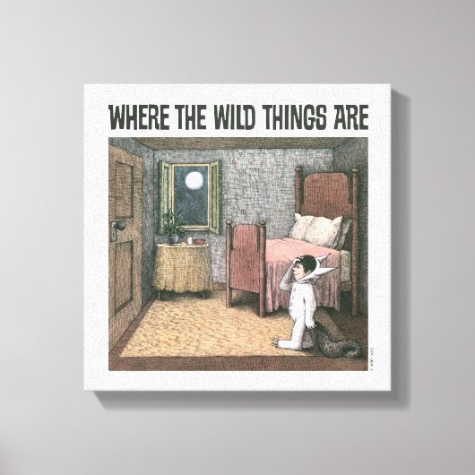Toile Where The Wild Things Are | Scène 7 (Recto)