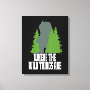 Toile Where the Wild Things Are   Wild Thing & Trees