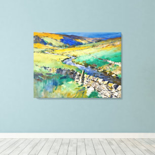 Toile "Where Water Sings" - Un paysage du Yorkshire