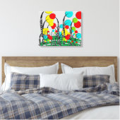 Toile Whimsical and Quirky Tree Art Forrest Magique (Insitu(Chambre))