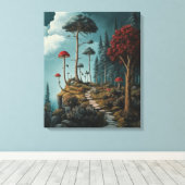 Toile Whimsy-Enchanted-Forest (Insitu (Plancher de Bois))