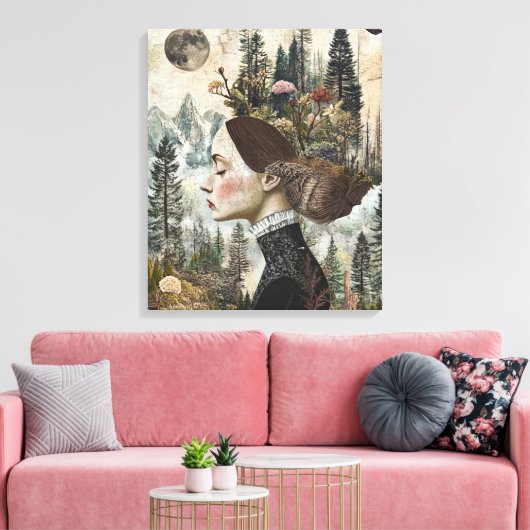 Toile Whimsy-Enchanted-Forest (Insitu(Salon))