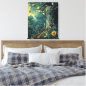 Toile Whimsy-Enchanted-Forest (Insitu(Chambre))