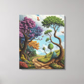 Toile Whimsy-Enchanted-Forest (Recto)
