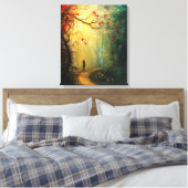 Toile Whimsy-Enchanted-Forest (Insitu(Chambre))