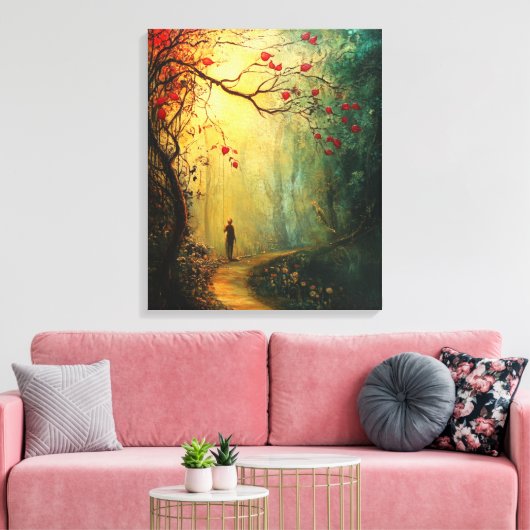 Toile Whimsy-Enchanted-Forest (Insitu(Salon))
