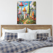 Toile Whimsy-Enchanted-Forest (Insitu(Chambre))