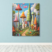 Toile Whimsy-Enchanted-Forest (Insitu (Plancher de Bois))