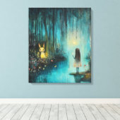 Toile Whimsy-Enchanted-Forest (Insitu (Plancher de Bois))