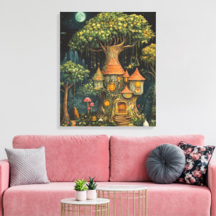 Toile Whimsy-Enchanted-Forest