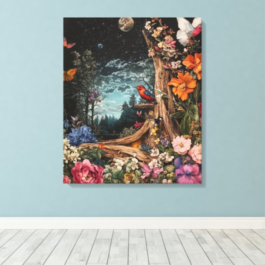 Toile Whimsy-Enchanted-Forest (Insitu (Plancher de Bois))