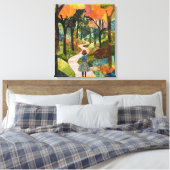 Toile Whimsy-Enchanted-Forest (Insitu(Chambre))