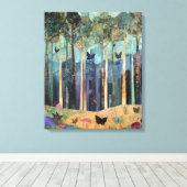 Toile Whimsy-Enchanted-Forest (Insitu (Plancher de Bois))