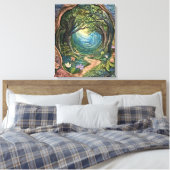 Toile Whimsy-Enchanted-Forest (Insitu(Chambre))