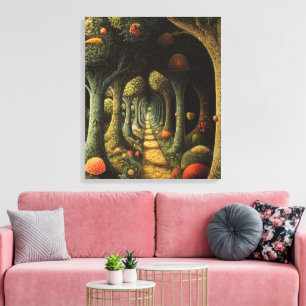 Toile Whimsy-Enchanted-Forest