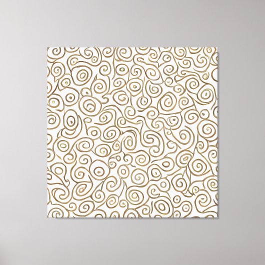 Toile Whirls of Wonder : Spirales of Sophistication (Recto)