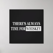 Toile Whiskey cite d'étranges paroles d'alcool (Recto)