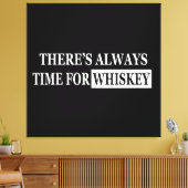 Toile Whiskey cite d'étranges paroles d'alcool (Insitu(Salon))