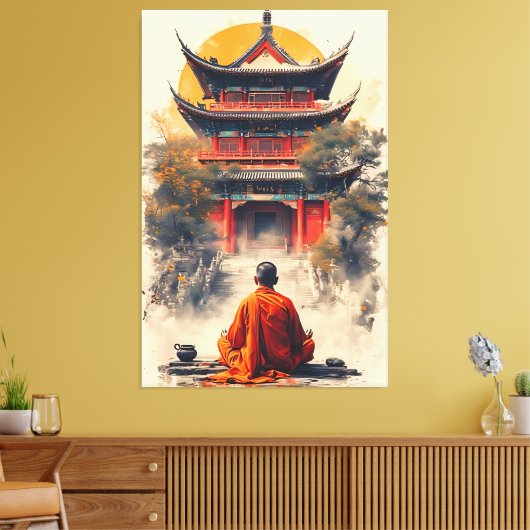 Toile Whispers de la Pagode (Insitu(Salon))