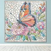 Toile Whispers Des Blossoms - Art Mosaïque (Insitu (Plancher de Bois))