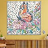 Toile Whispers Des Blossoms - Art Mosaïque (Insitu(Salon))