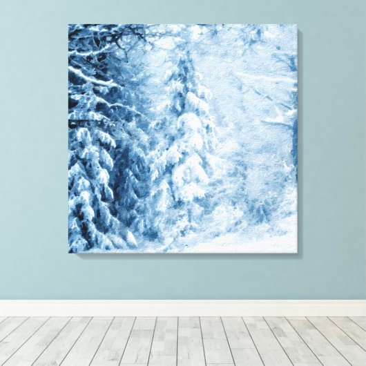 Toile Whispers d'hiver (Insitu (Plancher de Bois))