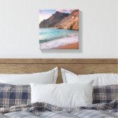 Toile Whispers of Nature - Pittoresque Beach & Mountain  (Insitu(Chambre))