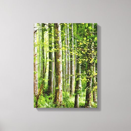 Toile Whispers of the Enchanted Forest (Recto)