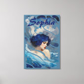 Toile Whispers of the Ocean Goddess (Recto)