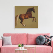 Toile Whistlejacket le Cheval (par George Stubbs) (Insitu(Salon))
