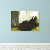 Toile Whistlers mom Bean style (Insitu (Plancher de Bois))