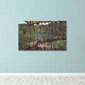 Toile White Mountains, New Hampshire - Dixville (Insitu (Plancher de Bois))