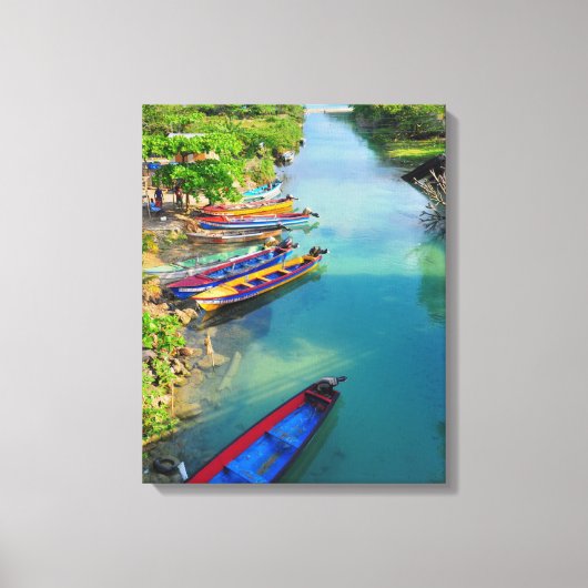 Toile White RIver, Jamaïque (Recto)