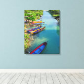 Toile White RIver, Jamaïque (Insitu (Plancher de Bois))