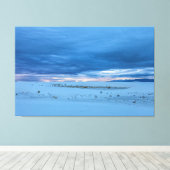 Toile White Sands à l'aube précoce (Insitu (Plancher de Bois))